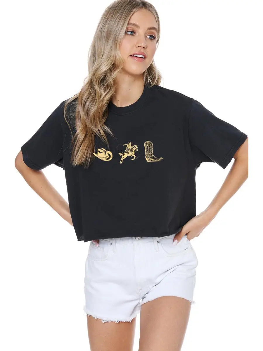 Bootin T-Shirt / Black