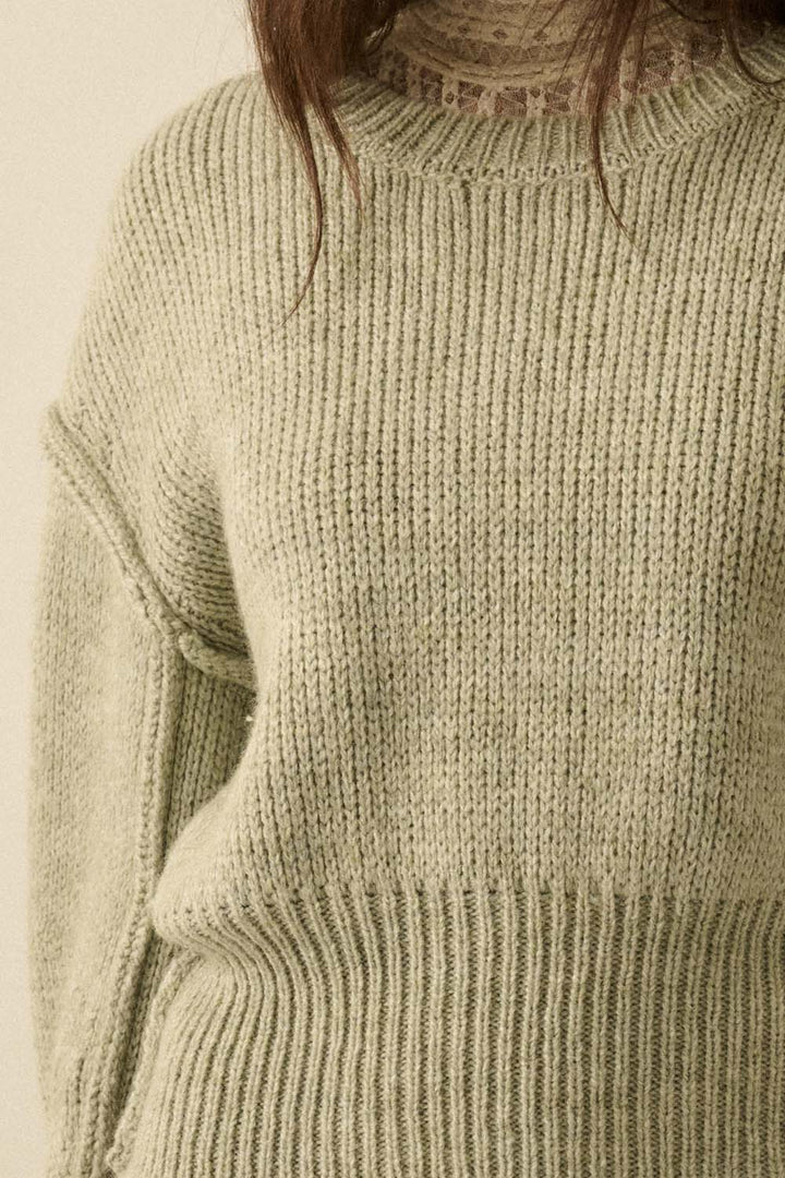 Keeping On Sweater / Heather Cloud