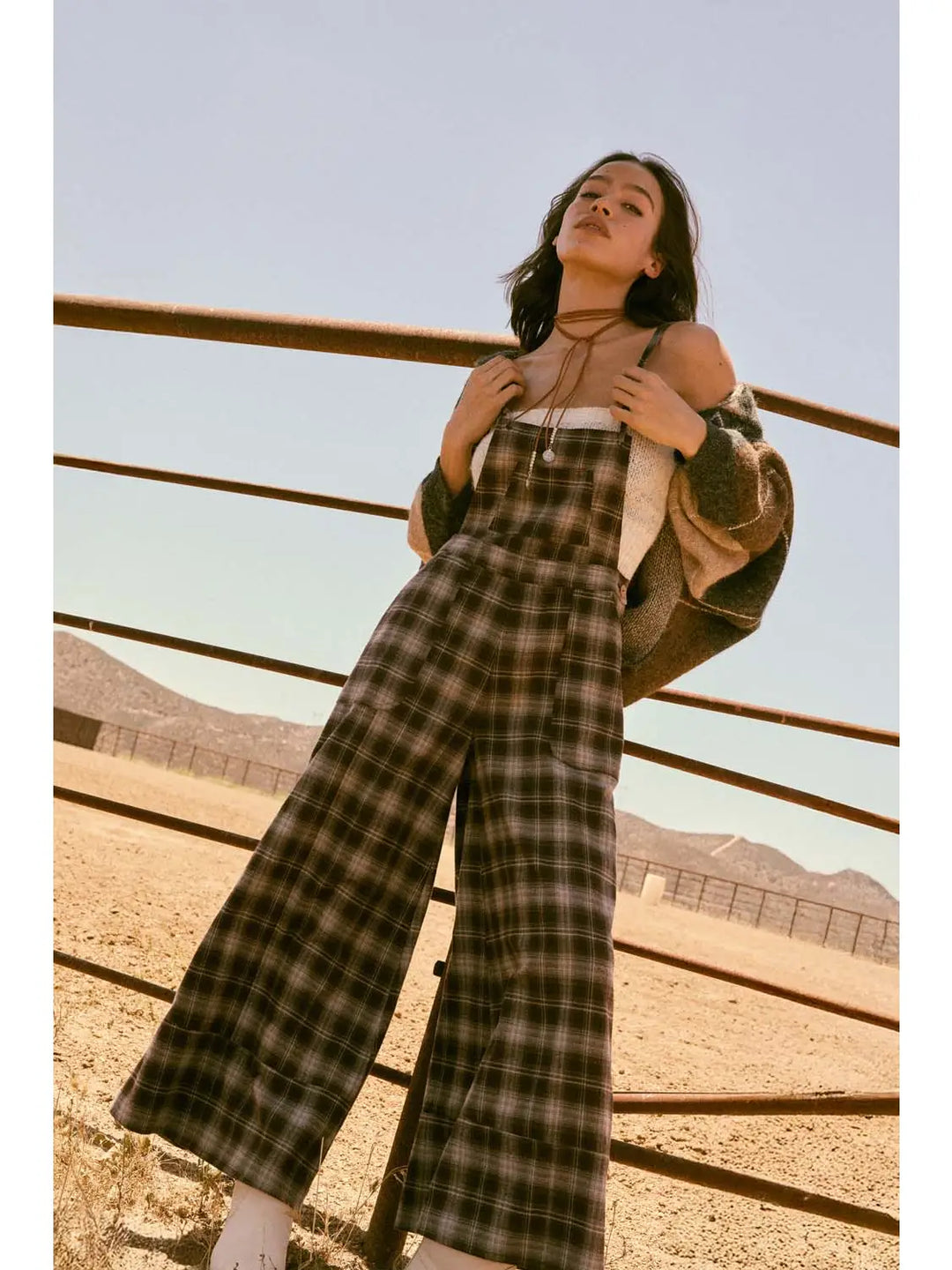 Drift Flannel Jumpsuit