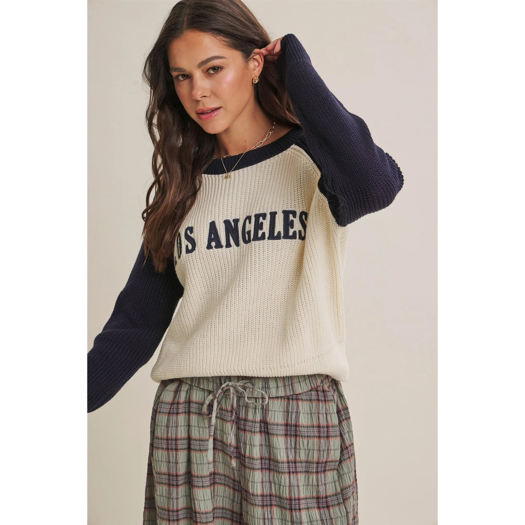 Los Angeles Ranglan Sweater