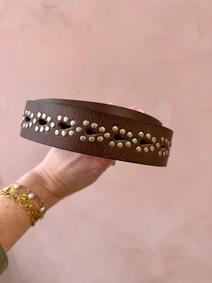 FP WTF Preston Stud Belt / Mocha