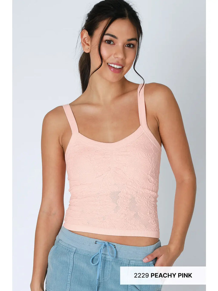 Lace V Neck Top