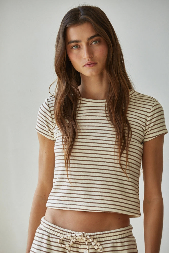 Unwind Tee / Cream