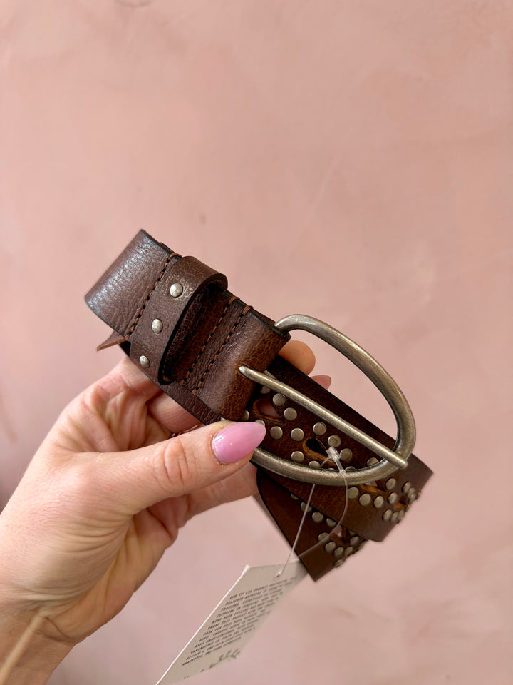 FP WTF Preston Stud Belt / Mocha