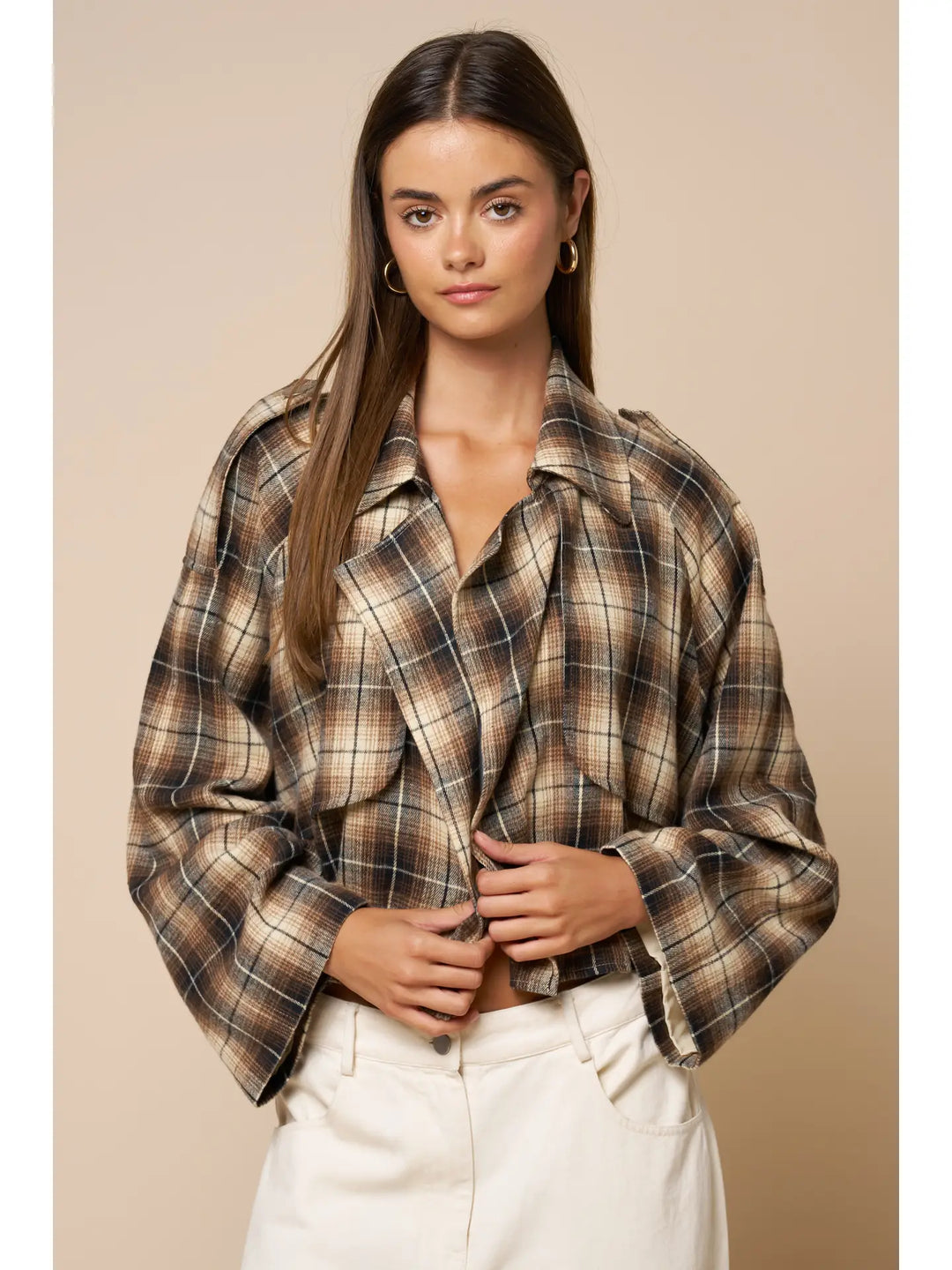 Sienna Plaid Jacket
