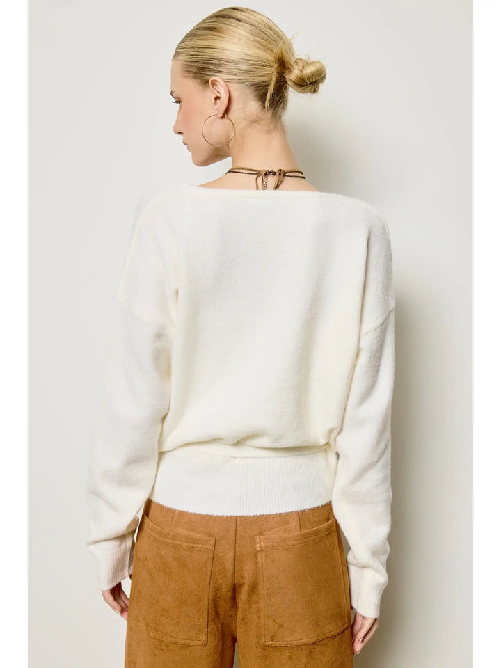 Opal Wrap Sweater