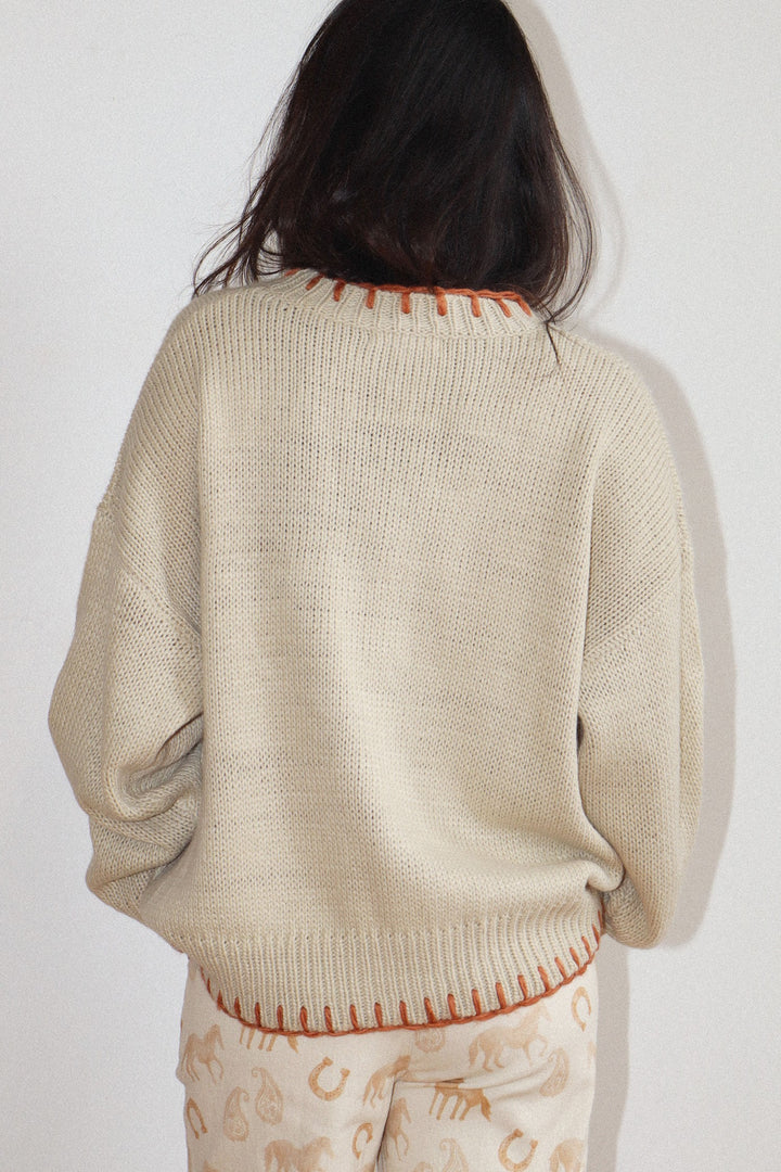 Lucky Horseshoe Sweater