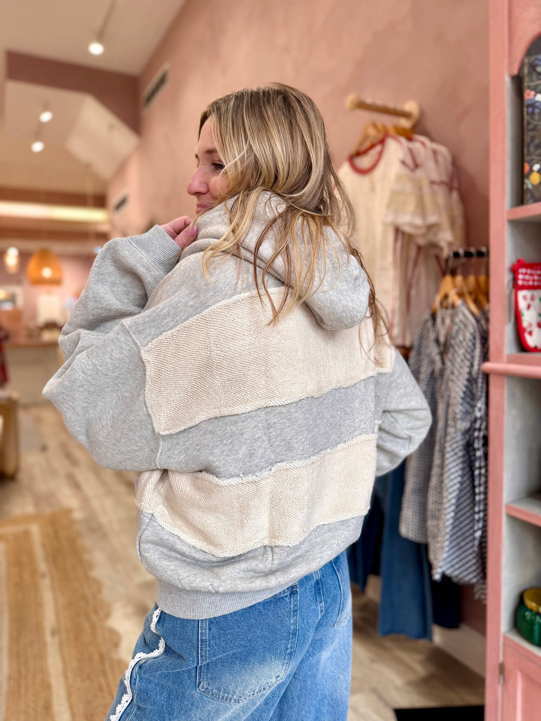 We The Free Camp Crush Hoodie / Heather Grey