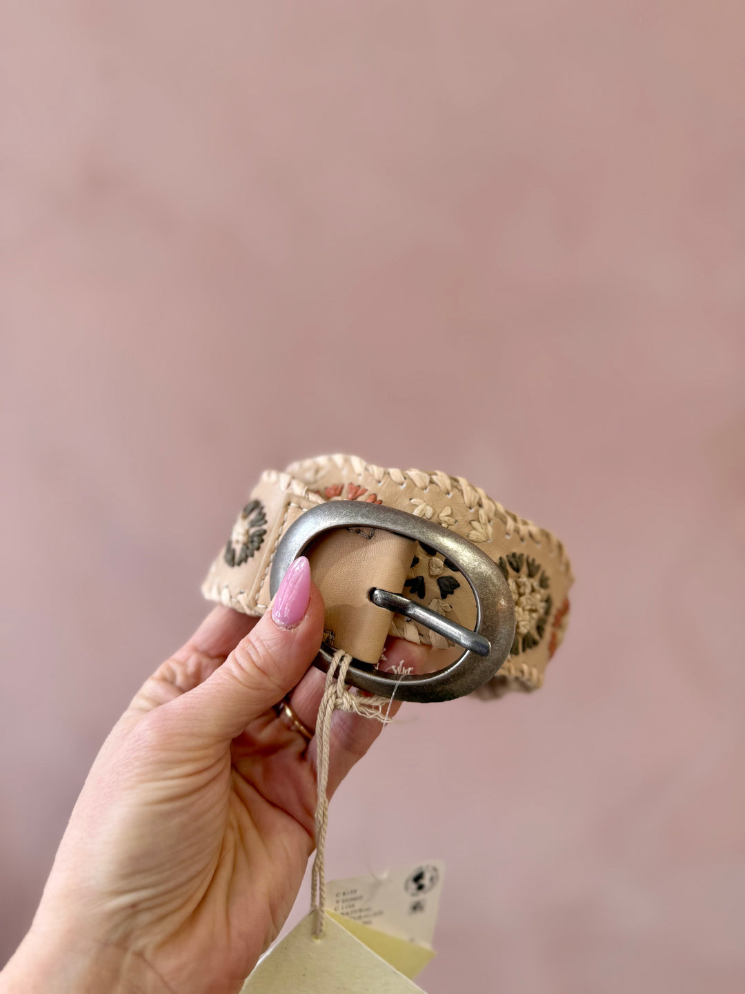 FP Indigo Dreaming Raffia Belt / Natural