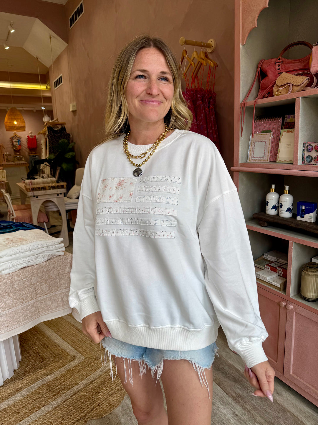 American Sweetheart Crewneck