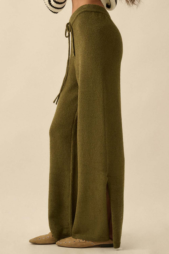 Ember Knit Pants / Olive