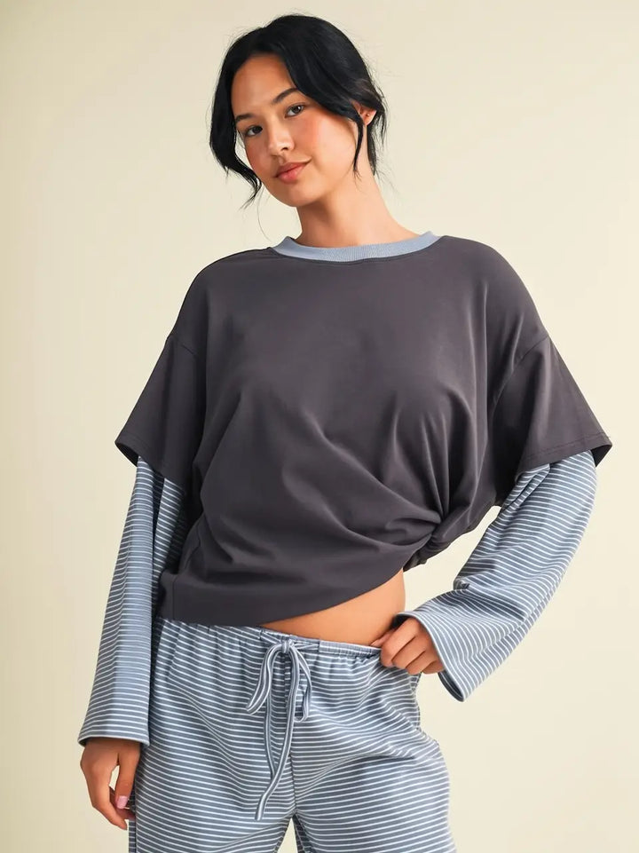 No Plans Oversized Tee