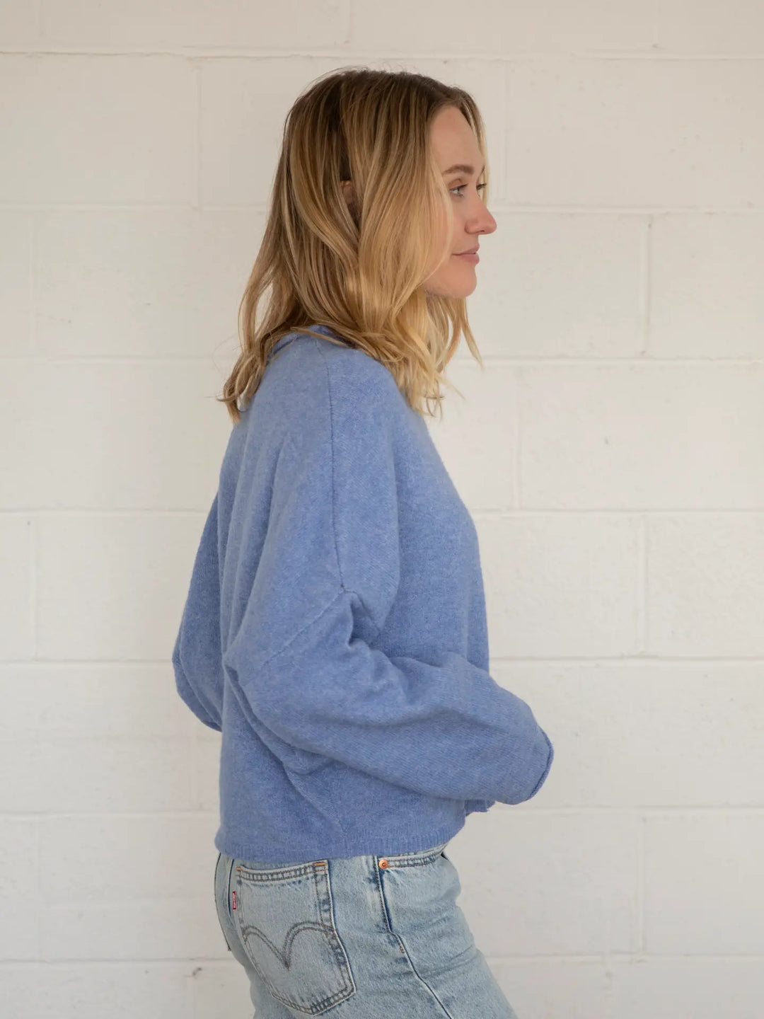 Piper Cardigan / Dusty Blue