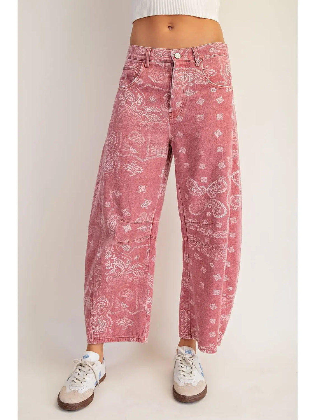 Paisley Barrel Jeans