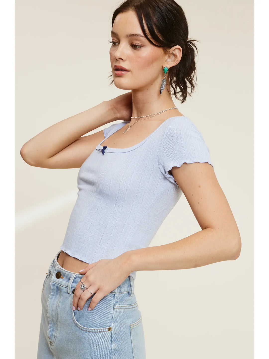 Baby Blue Tee