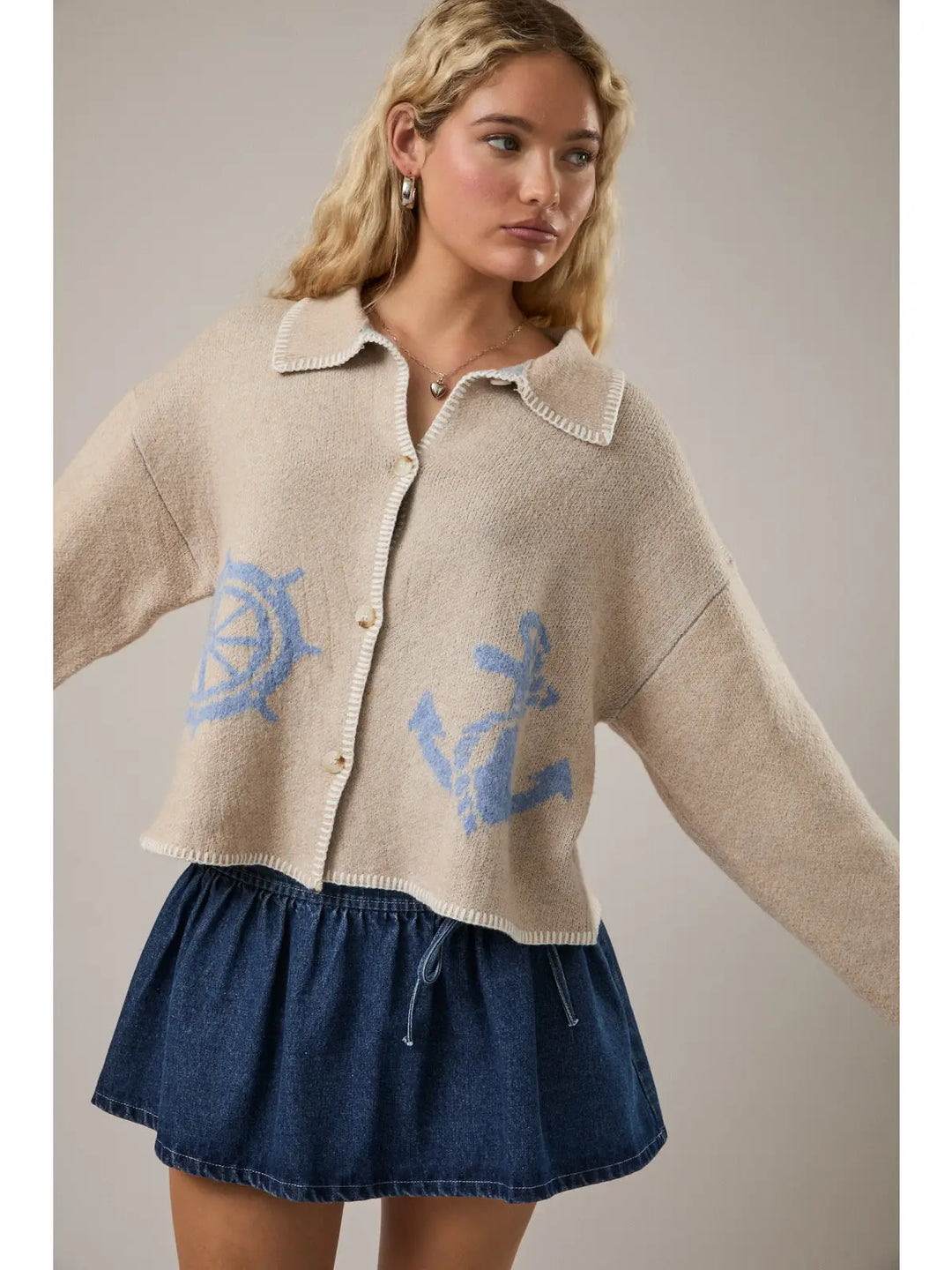 Anchor & Steer Sweater