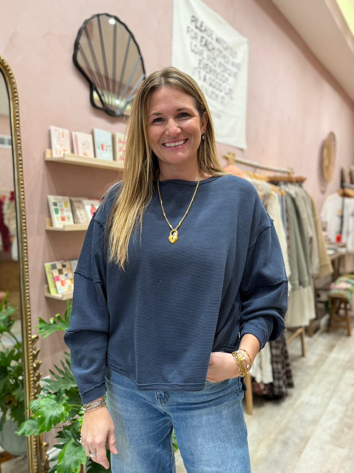 We The Free Total Eclipse Tee / Deeper Iris