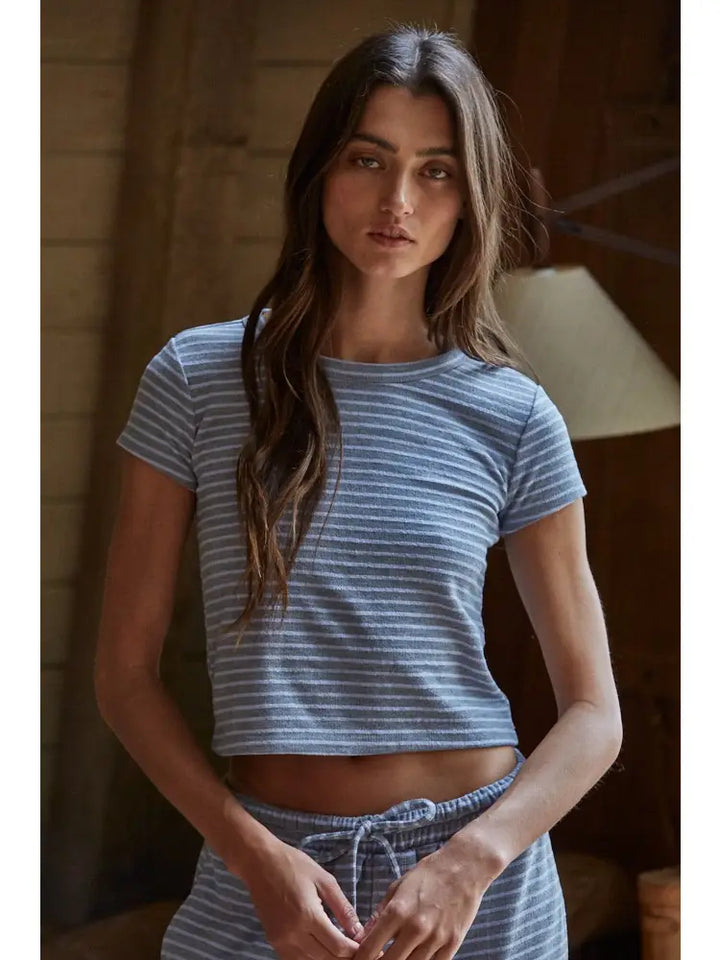 Unwind Tee / Blue