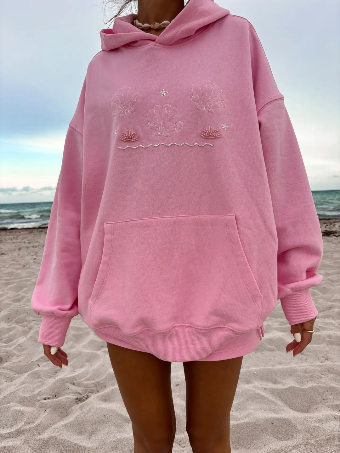 Bikini Beaded Ocean Hoodie