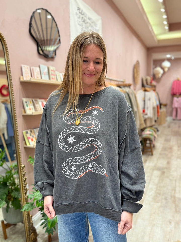 Free People Graphic Camden / Snake Combo