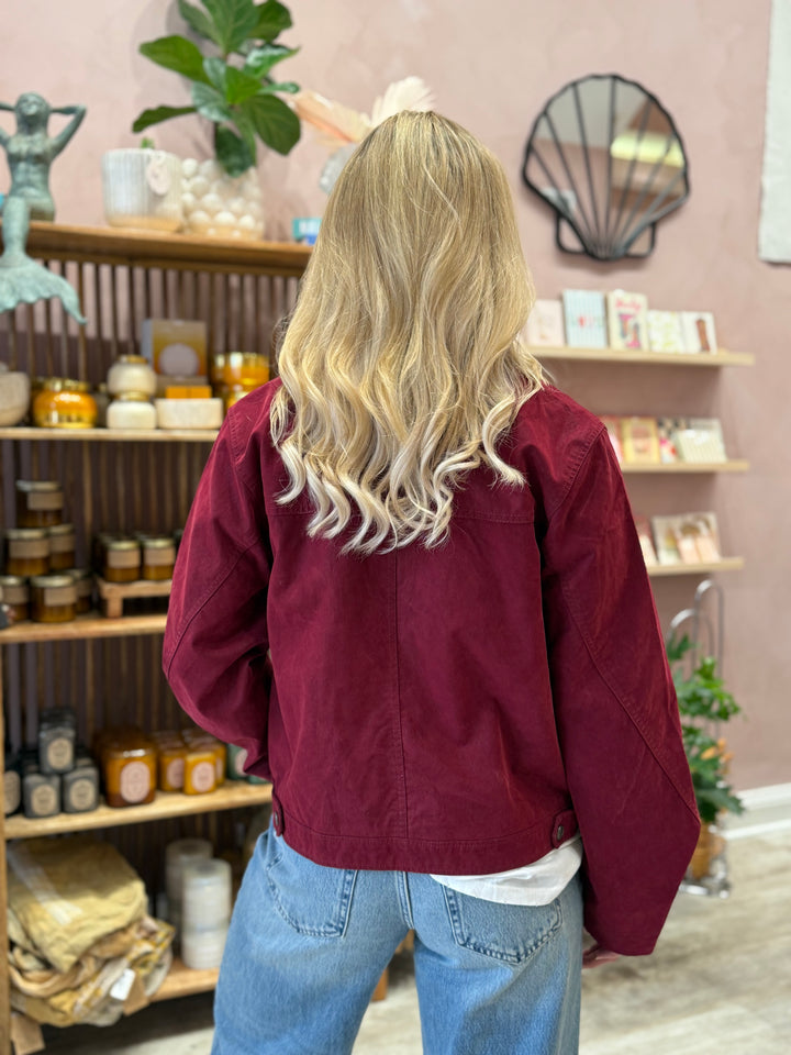 We The Free Blair Vegan Suede Jacket / Dionysus