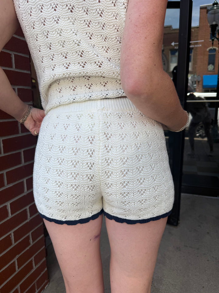Sailor Knit Shorts