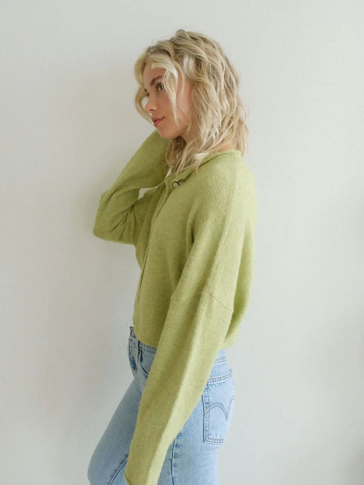 Piper Cardigan / Lemongrass