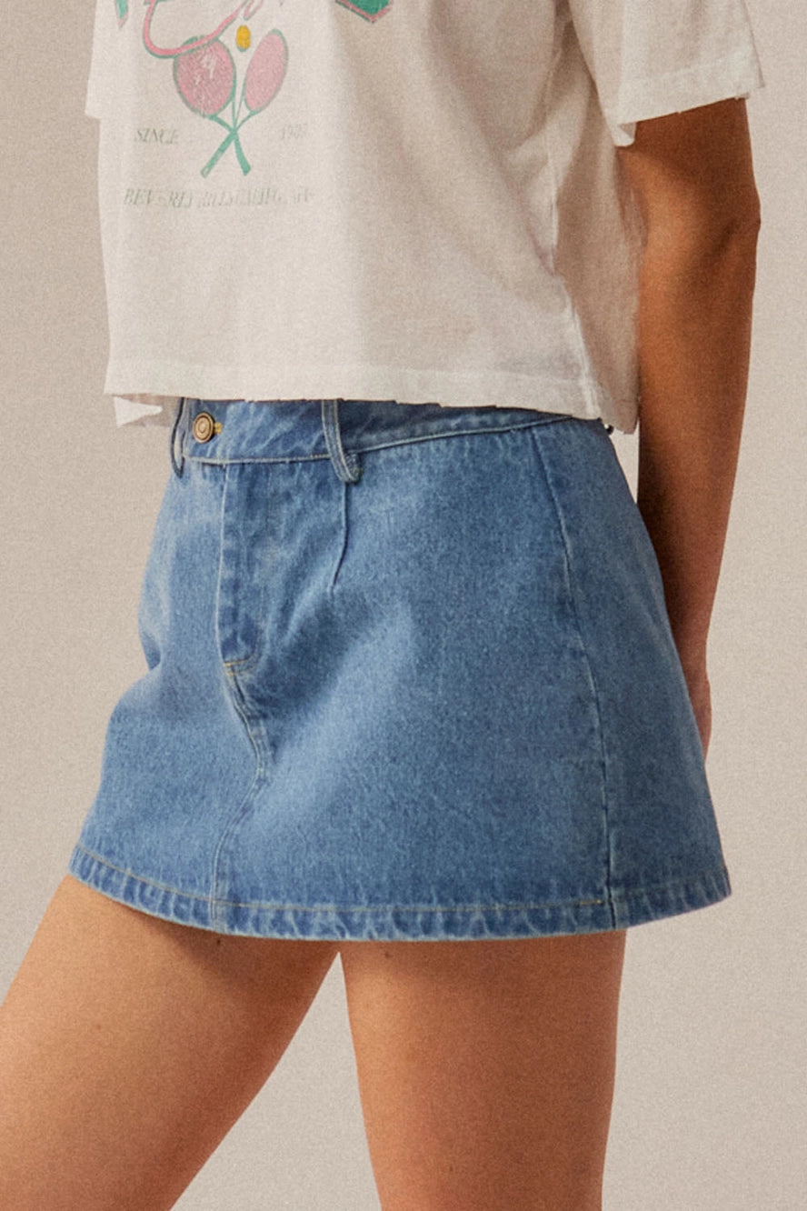 Georgia Denim Skort