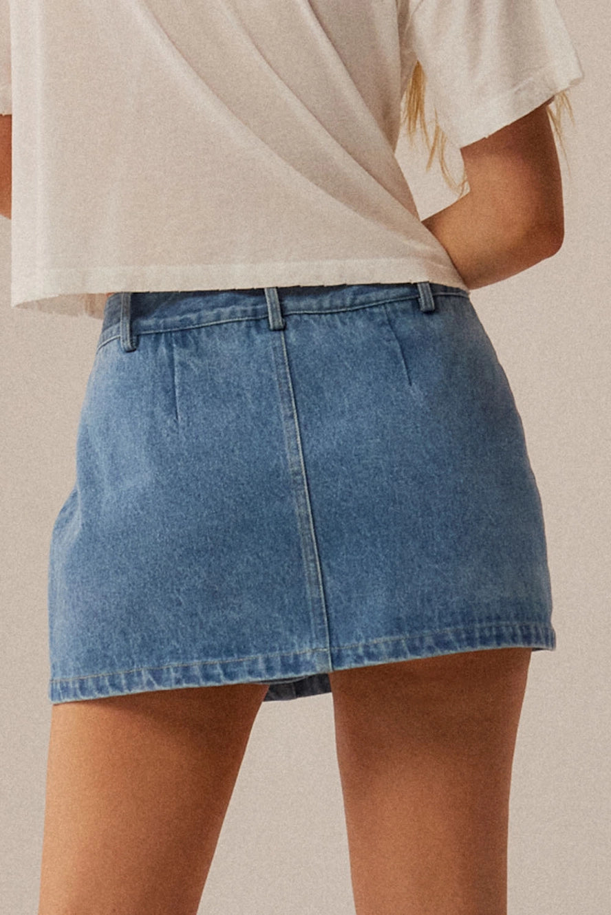 Georgia Denim Skort