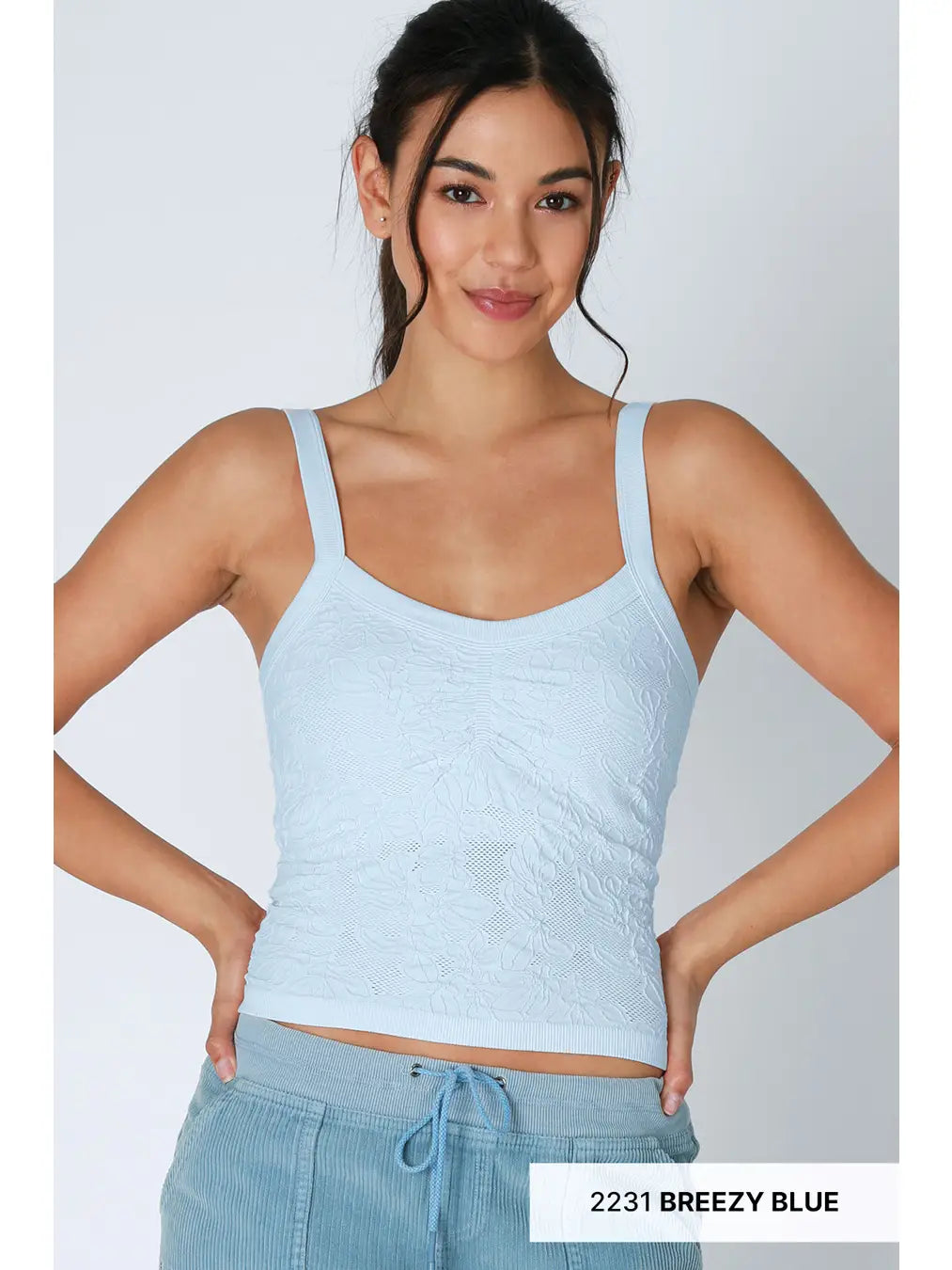 Lace V Neck Top