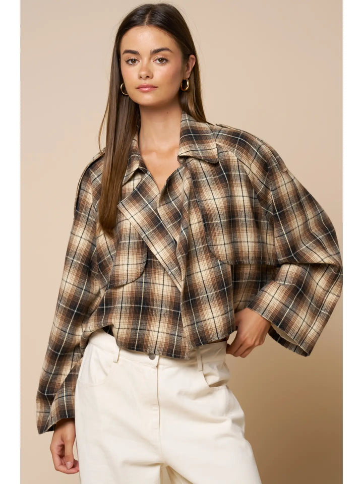 Sienna Plaid Jacket