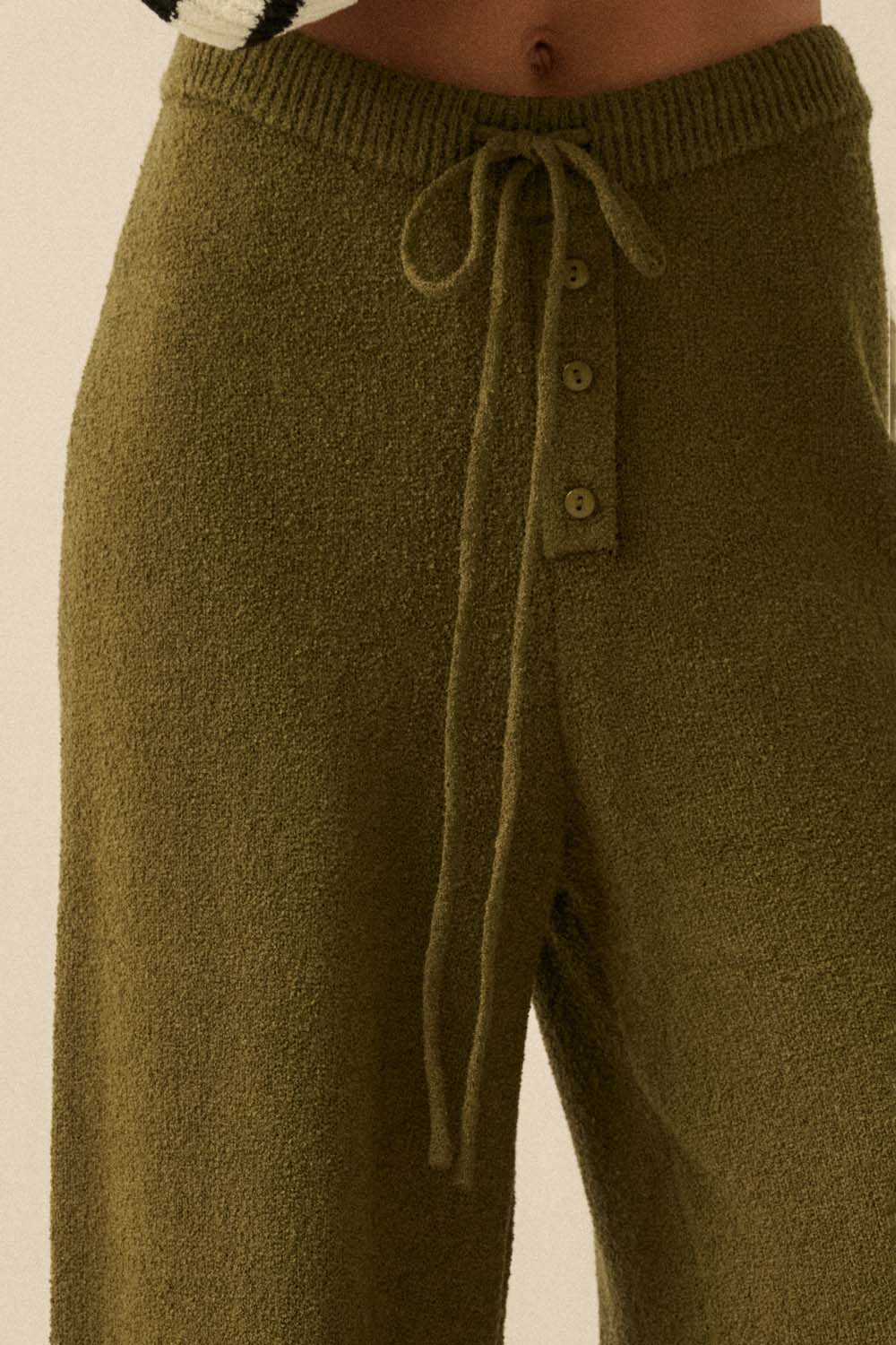 Ember Knit Pants / Olive