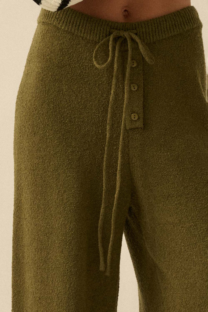 Ember Knit Pants / Olive