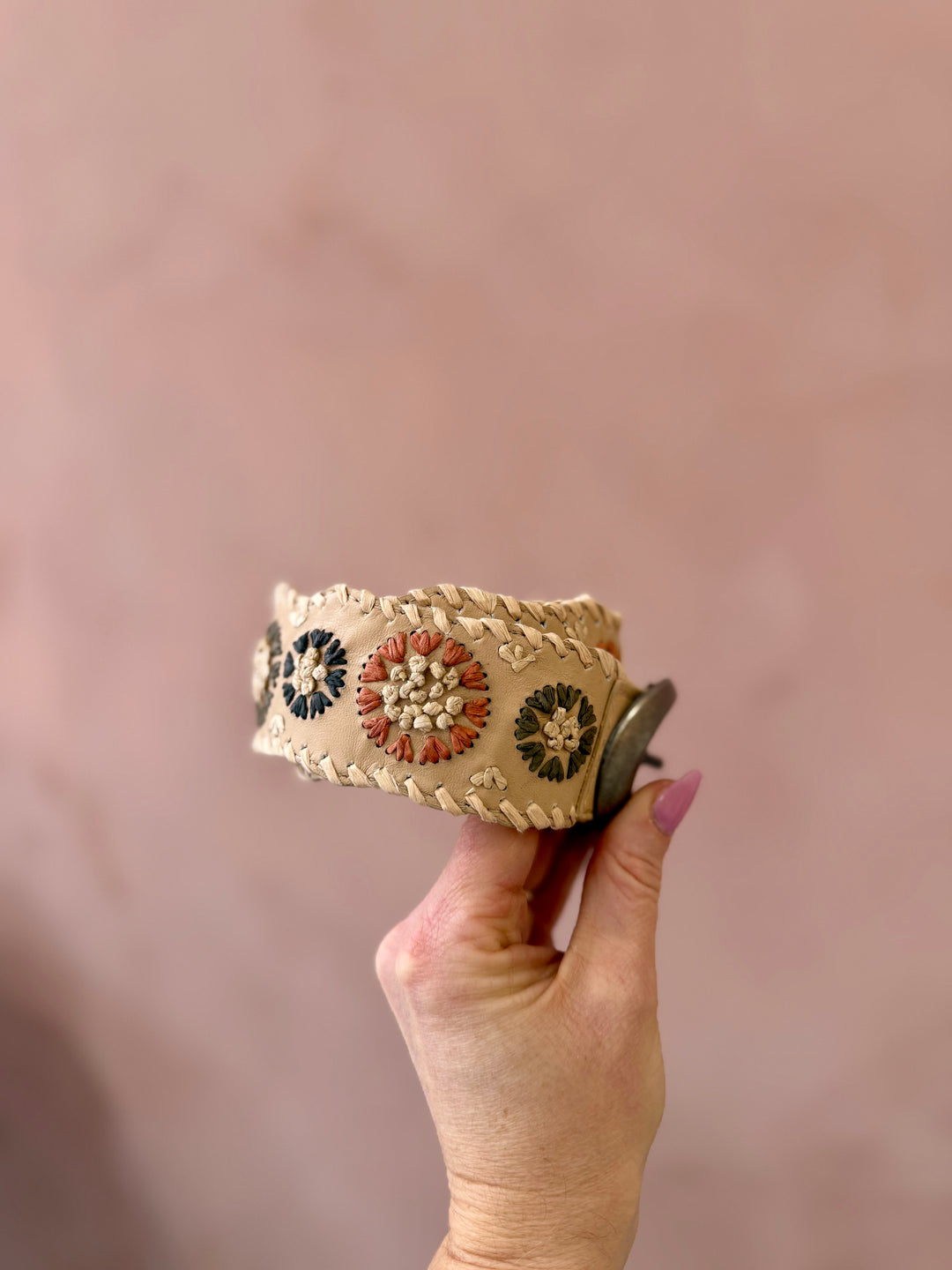 FP Indigo Dreaming Raffia Belt / Natural