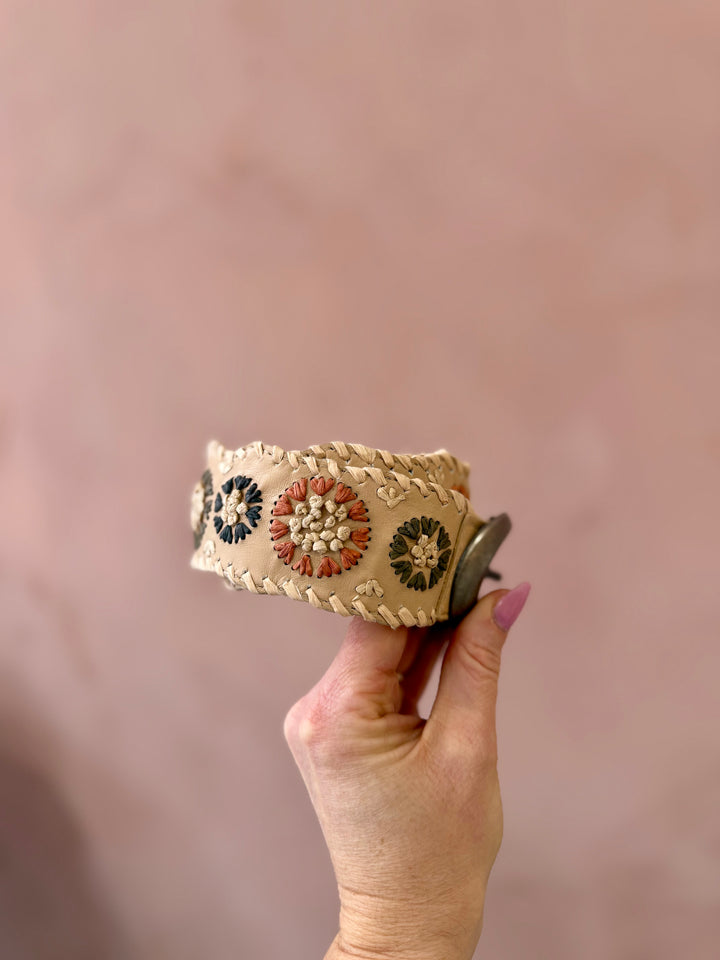 FP Indigo Dreaming Raffia Belt / Natural