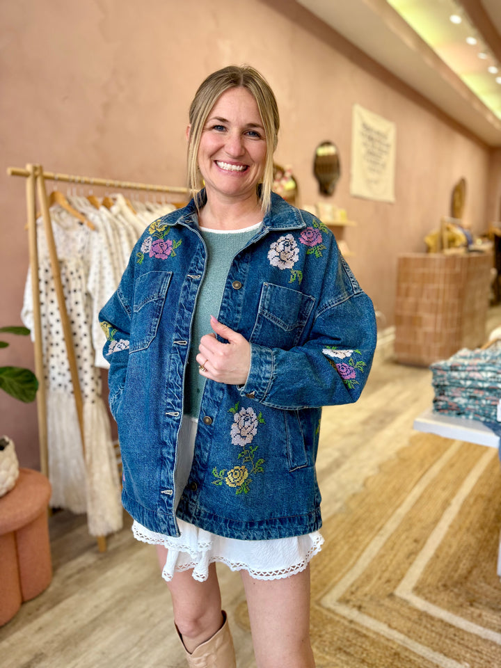 We The Free Madison City Embroidered Jacket