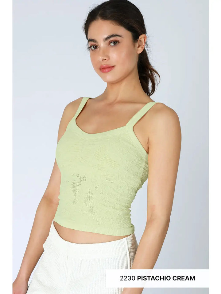 Lace V Neck Top