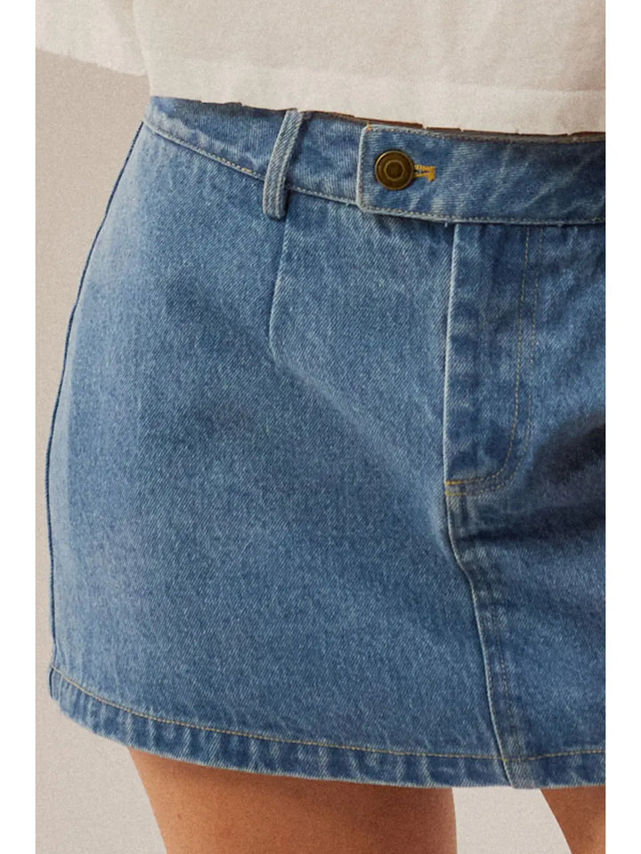 Georgia Denim Skort