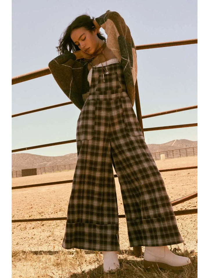 Drift Flannel Jumpsuit