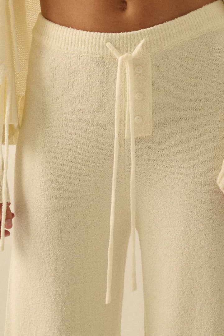 Ember Knit Pants / Cream