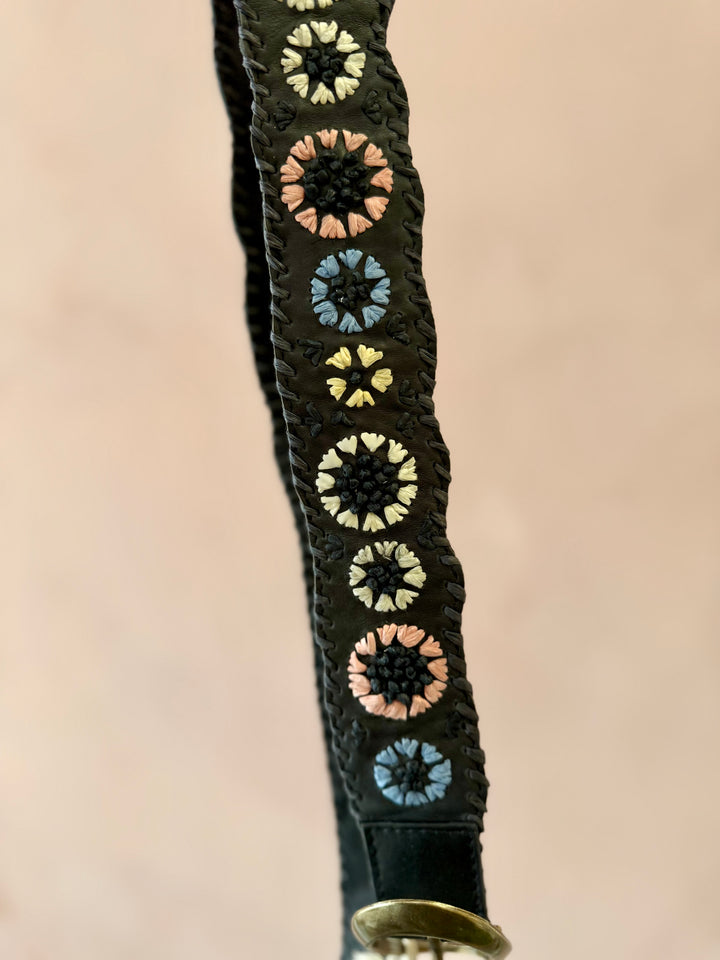 FP Indigo Dreaming Raffia Belt / Coastal