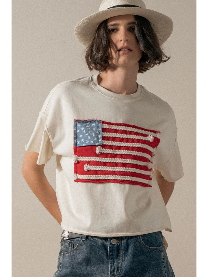 American Flag Tee
