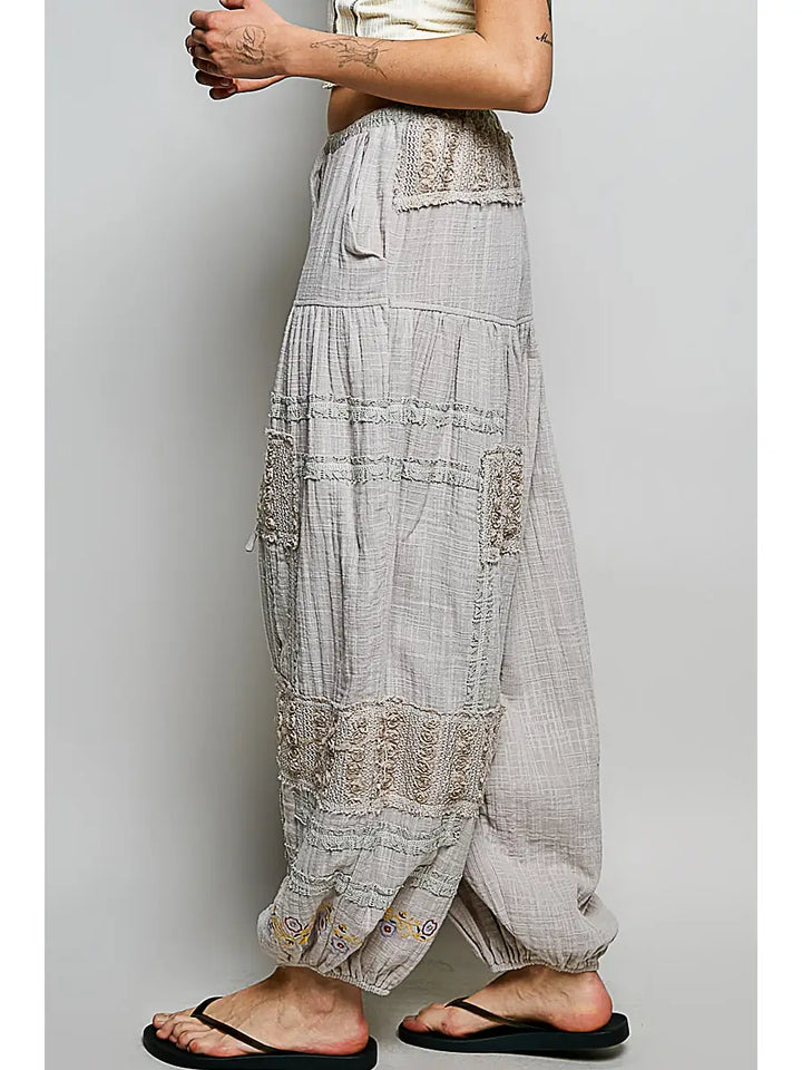 Chrissy Embroidered Pants