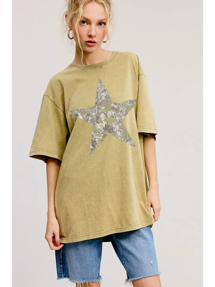 Camo Leaf T-Shirt