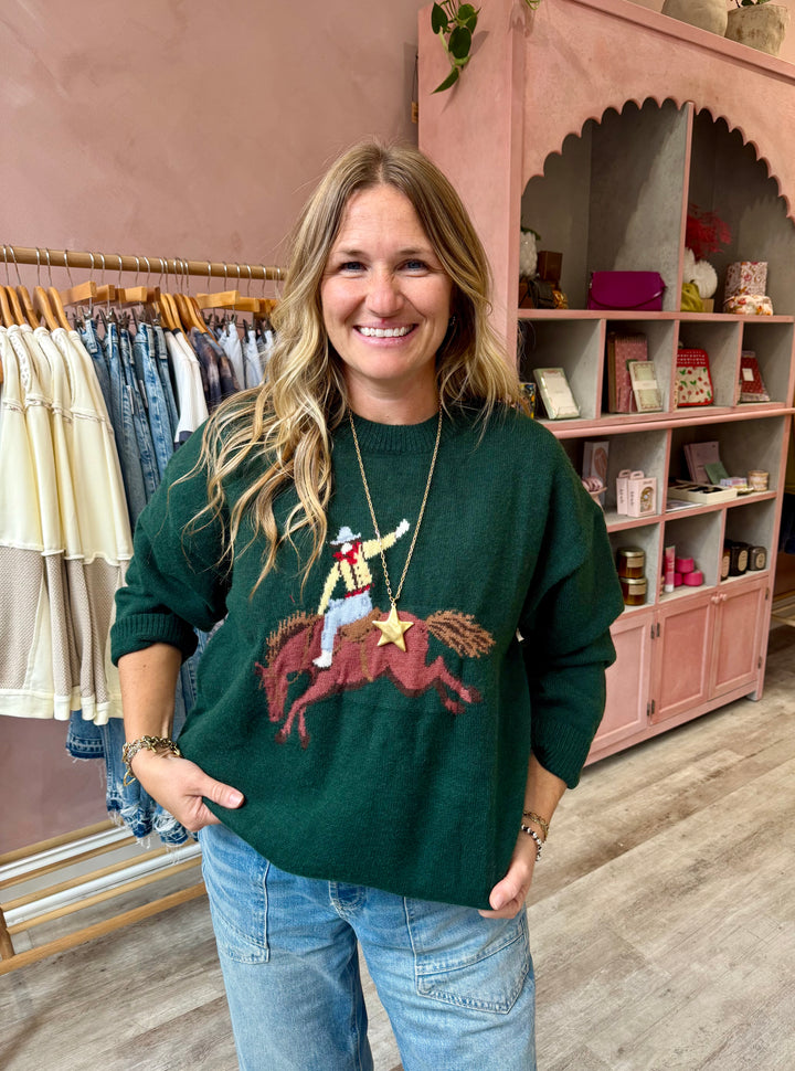 Ride 'Em Cowboy Crewneck
