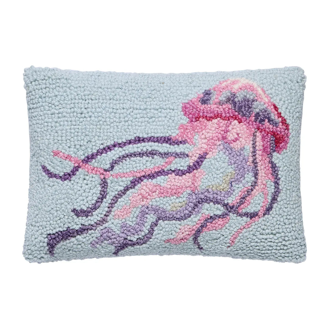 Coastal Jellyfish Pillow
