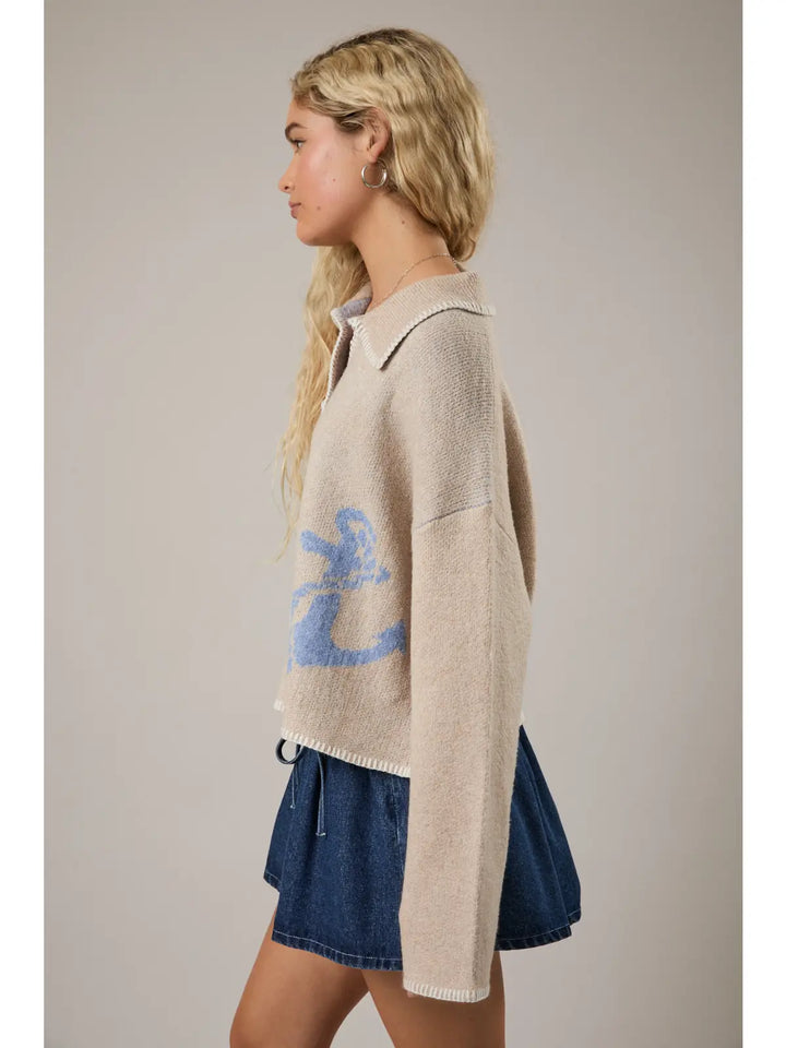 Anchor & Steer Sweater