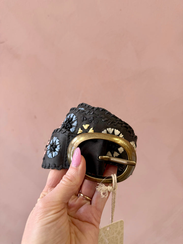FP Indigo Dreaming Raffia Belt / Coastal