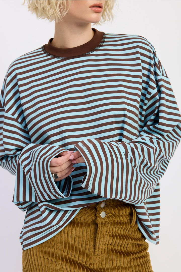 Evie Stripe Top