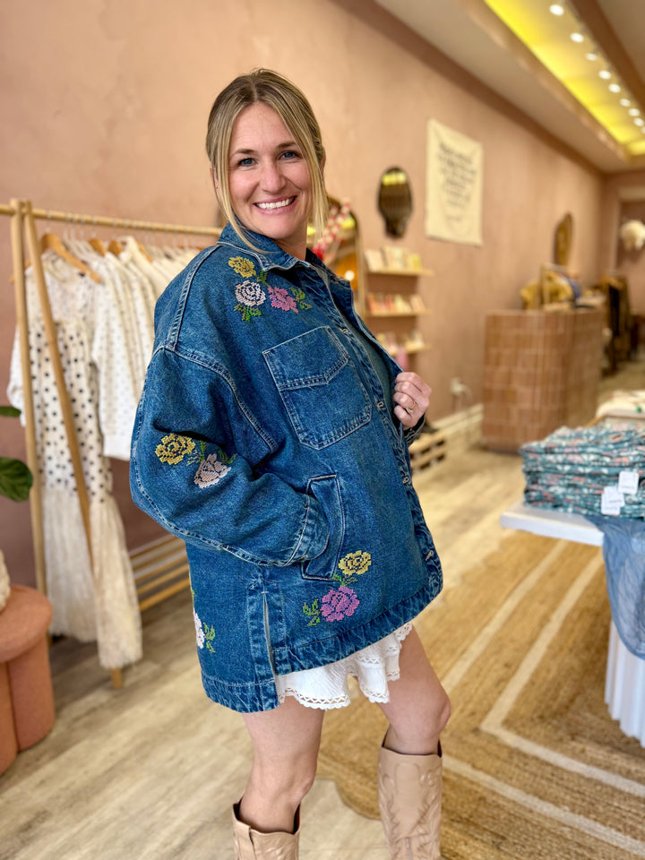 We The Free Madison City Embroidered Jacket